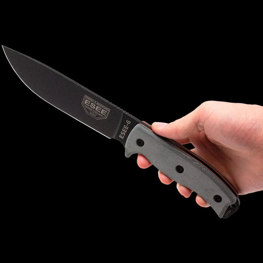 ESEE 6 Black Fixed Blade