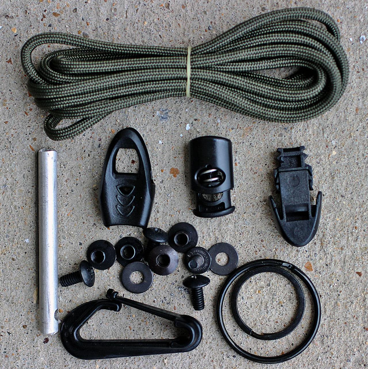 ESEE Izula Fixed Blade Neck Knife + Kit Extras (2.875" Purple)