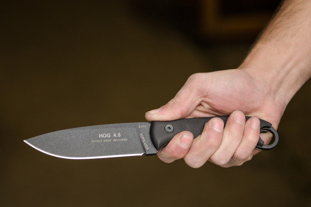 HOG 4.5 Hunter of Gunmen TPHOG45 by TOPS Knives Tactical OPS USA