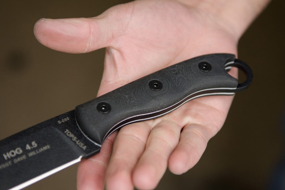 HOG 4.5 Hunter of Gunmen TPHOG45 by TOPS Knives Tactical OPS USA