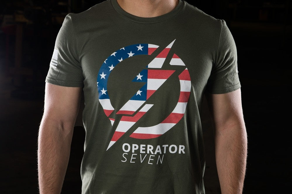 TOPS Operator 7 T-Shirt OD XXL TS-OP7-XXL