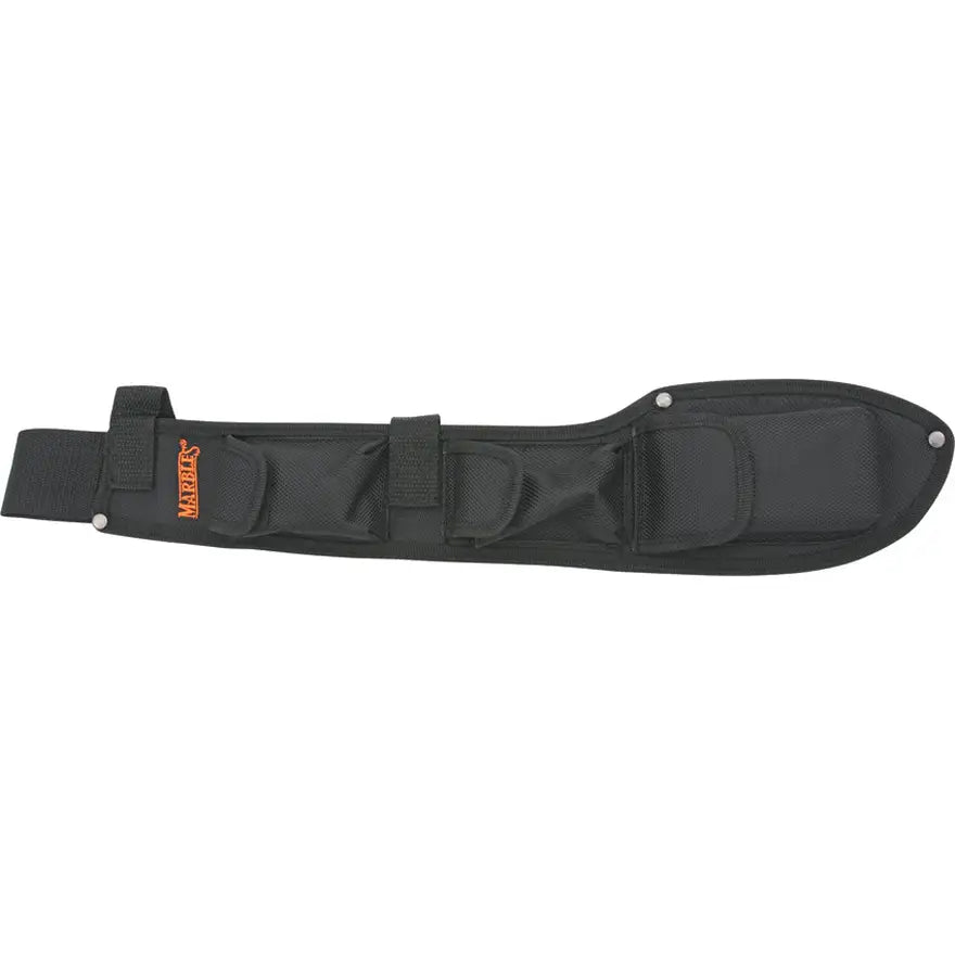 Marbles 33514S Bolo Camp Knife Belt Sheath with Heavy Black Nylon Construction