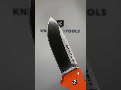 Cold Steel Ultimate Hunter 30URY S35VN Orange plain edge pocket knife