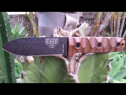 ESEE Camp Lore PR-4 Black Oxide ESEE-PR4BO