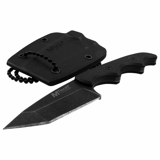 MTech Neck Knife Black G-10 MT-673