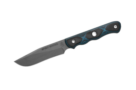 TOPS Spirit Hunter with Leather Bushcraft Sheath