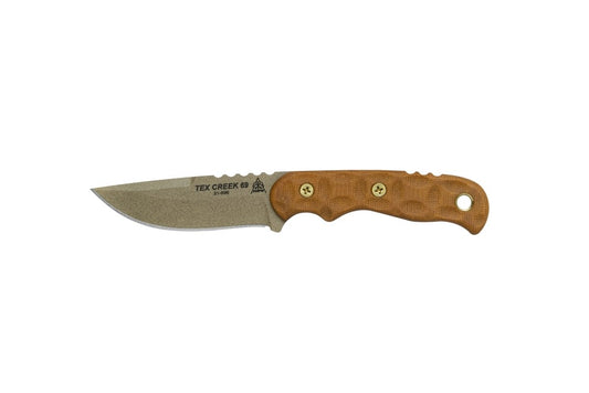 TOPS Tex Creek 69 Tan Blade/Handle TEX-69