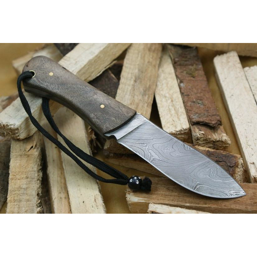 Custom Handmade Hunting Knife With Leather Sheath by Knife King