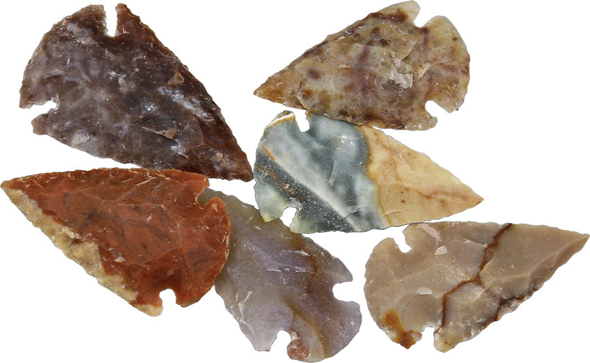 Arrowhead Arrowhead Assortment - Small 1.5 INCH AGATE SIZE (BAG 100)