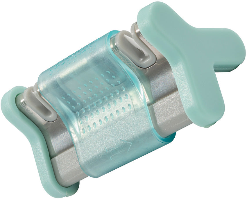 Smith's Sharpeners Slide Sharp 4 Sharpener Teal 51137