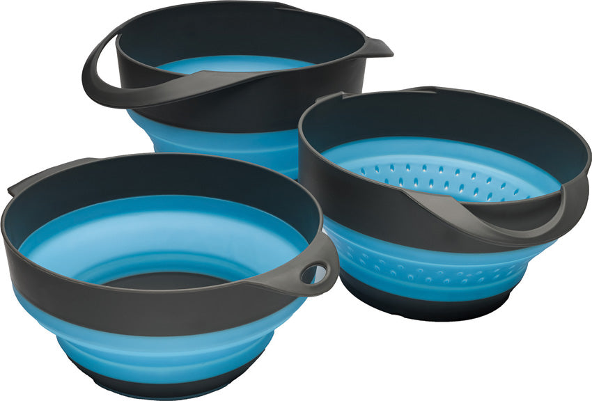 Adventure Medical Flat Pack Bowls-n-Strainer Set 0140-1006