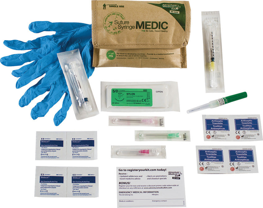Adventure Medical Suture/Syringe Medic 0130-0468