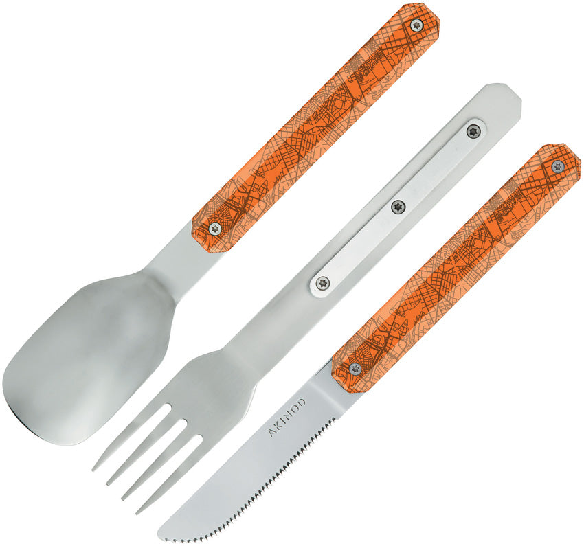 Akinod 12H34 Magnetic Cutlery Set A01M00016