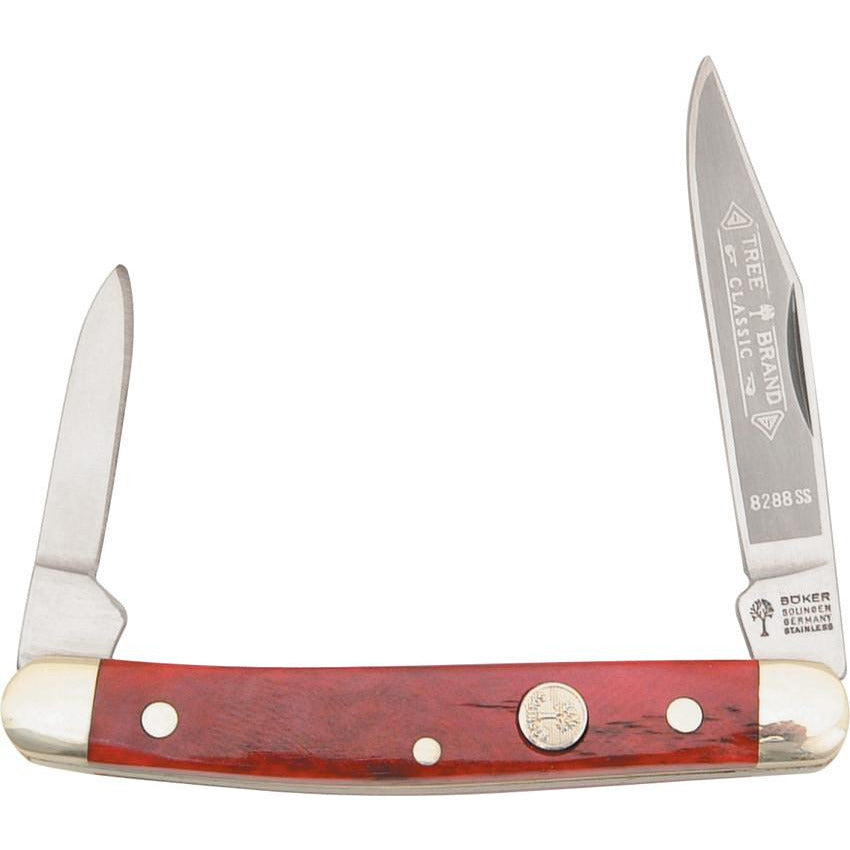 Boker Pen Knife Red Bone