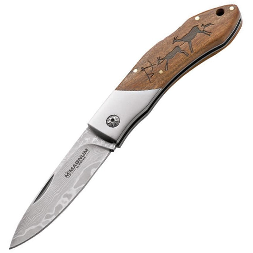 Boker Magnum Caveman Damascus
