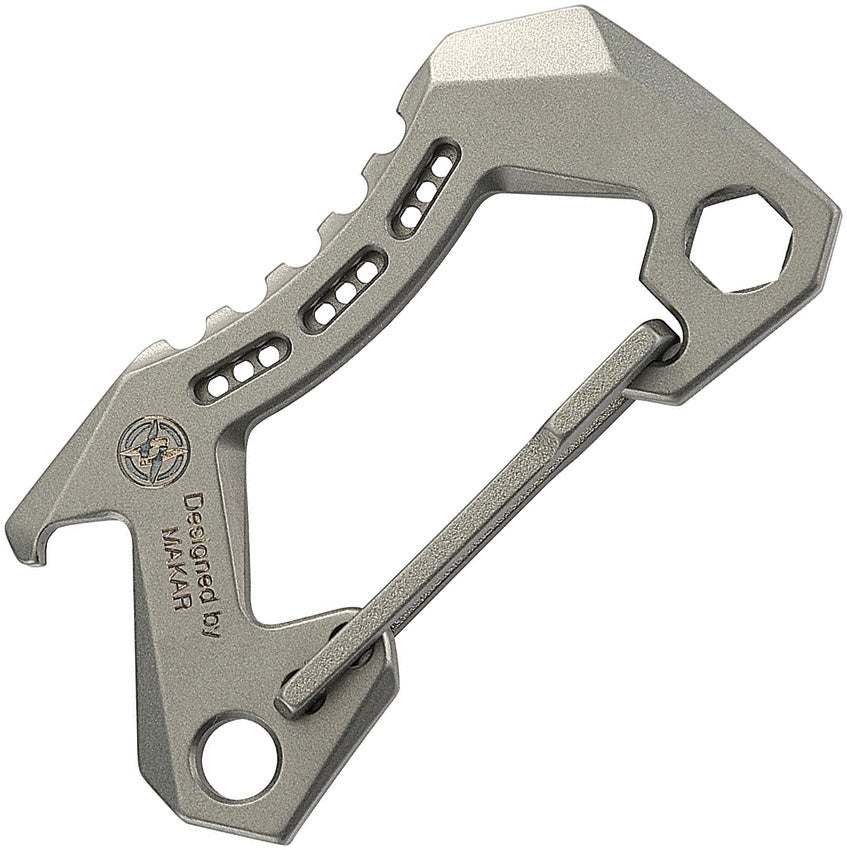 Bestech Knives Bestechman Ti Carabiner Gray BM15A