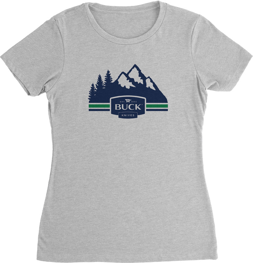 Buck Womens Mountains T-Shirt L 12407