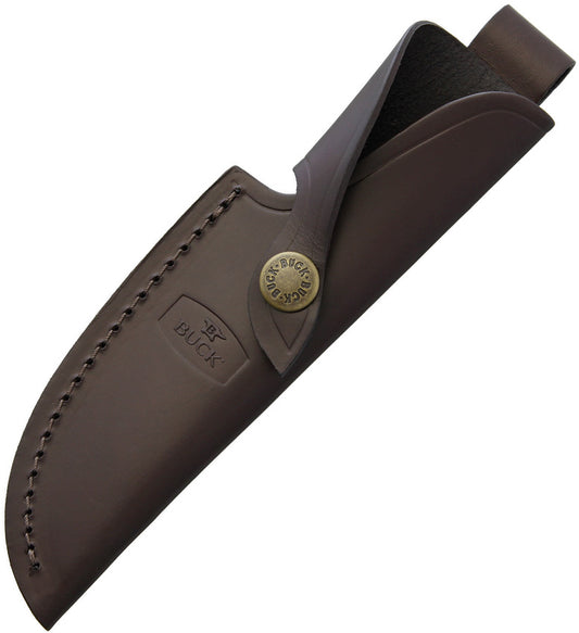 Buck Brown Leather Sheath for 191 Zipper & 192 Vanguard