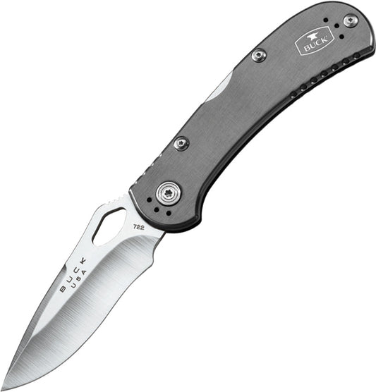 Buck 722 Spitfire™ Knife – Black Anodized Aluminum