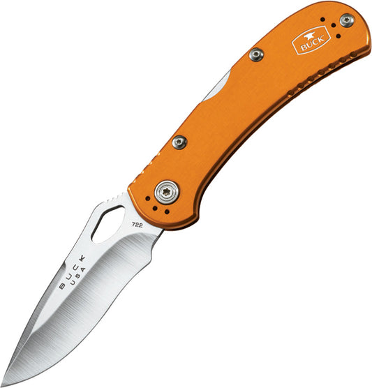 Buck 722 Spitfire™ Knife – Orange Anodized Aluminum