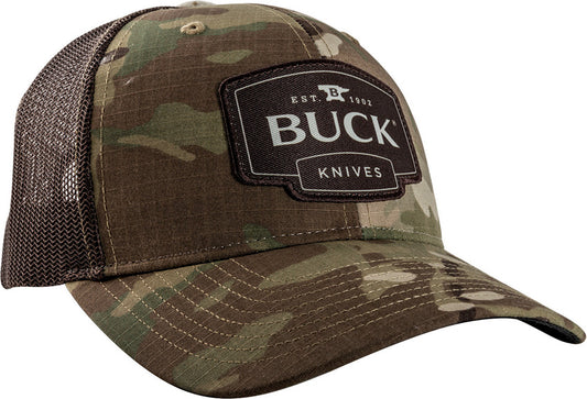 Buck Multicam Trucker Hat | Camo Snapback Cap – Mjoutdoorsgear UK
