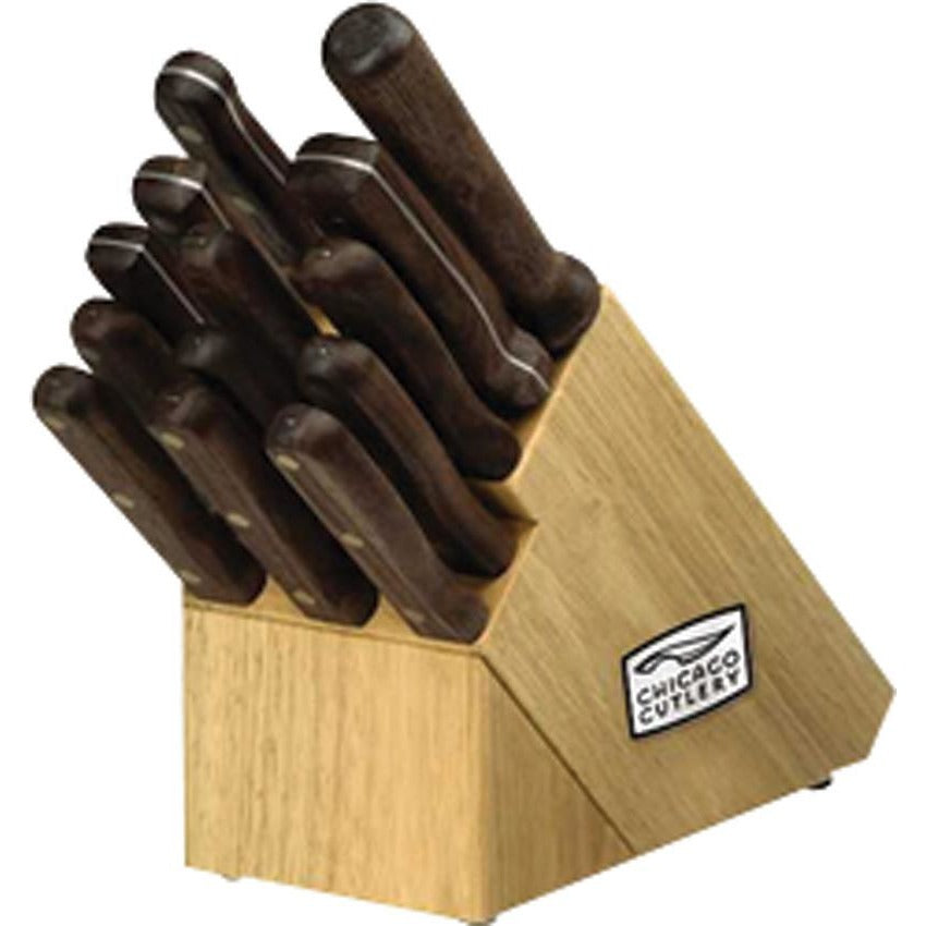 Chicago Cutlery Walnut Tradition 14 Piece Set