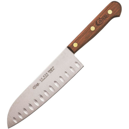 Household Cutlery 7 Santoku Knife (Solid Walnut) - Shop online at mjoutdoorsgear UK
