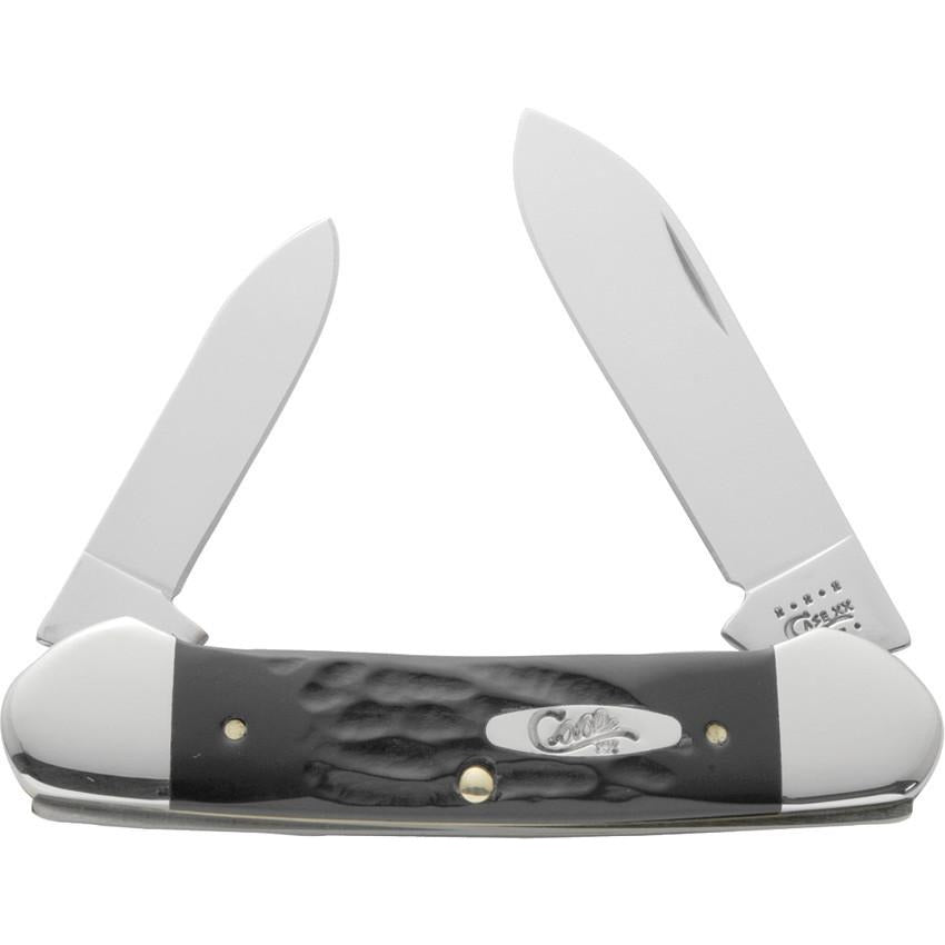 Case Cutlery Canoe Rough Black Series