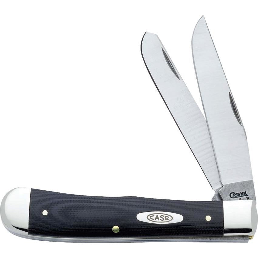 Case Cutlery Trapper Black G-10