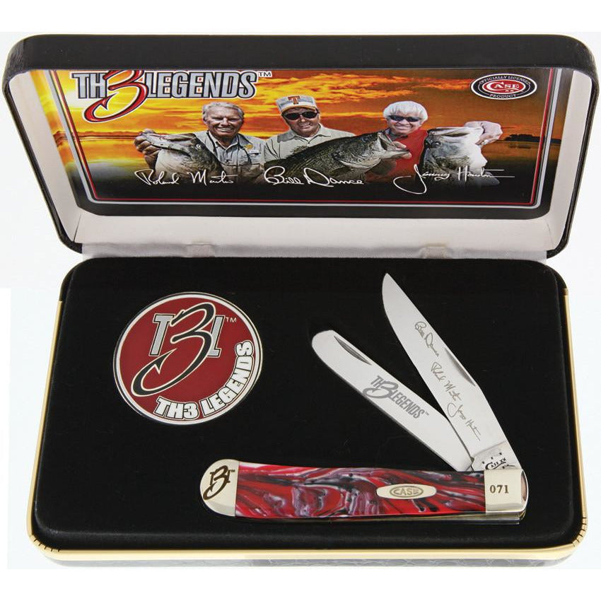 Case Cutlery Three Legends Ltd Ed Trapper