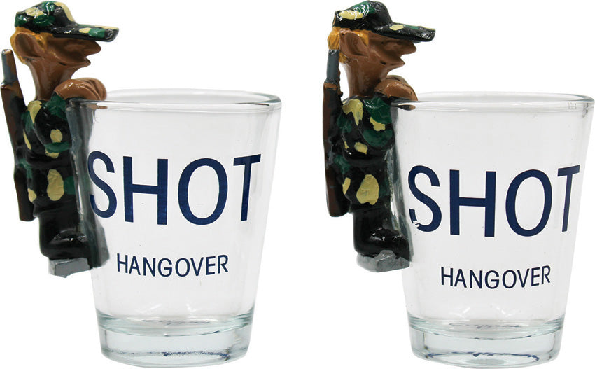 Caliber Gourmet Hangover Shot Glass Set CBG-SG-1058