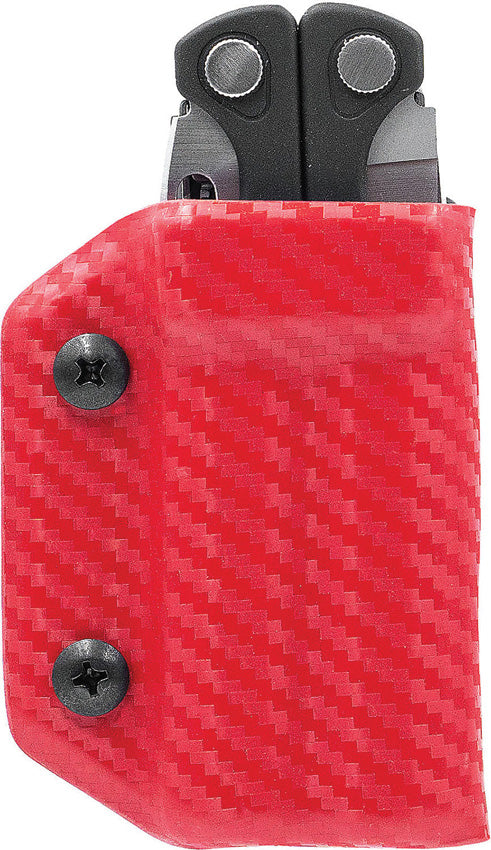 Clip & Carry Leatherman Charge Sheath RedCF LCHARGE-CF-RED