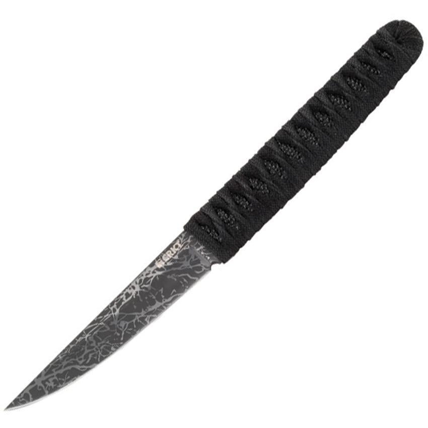 CRKT Obake Fixed Blade Tactical Knife – Cord Wrapped Handle