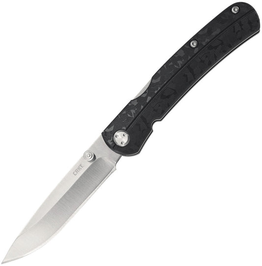 CRKT Kith 6433 Black pocket knife, Ken Steigerwalt design