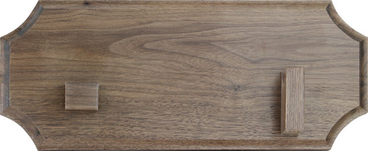 Displays Walnut Bowie Wall Plaque DC5