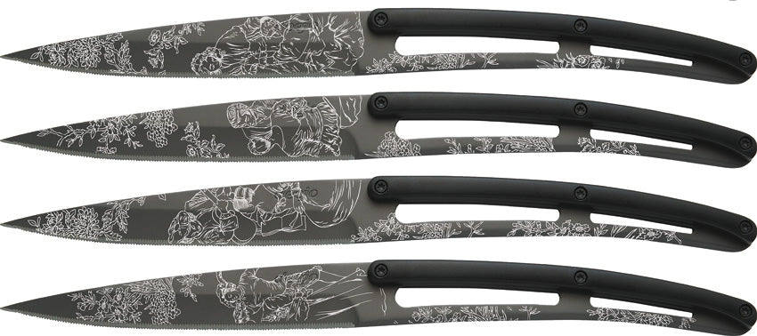 Deejo Bistro Steak Knife Set Toile 4FP000011