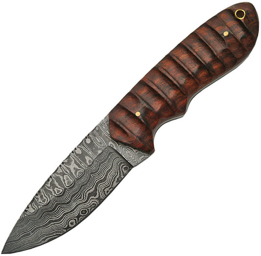 Damascus Hunter Grooved Rosewood DM-1141
