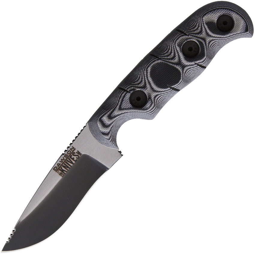 Dawson Knives Deep Notch Spectar White