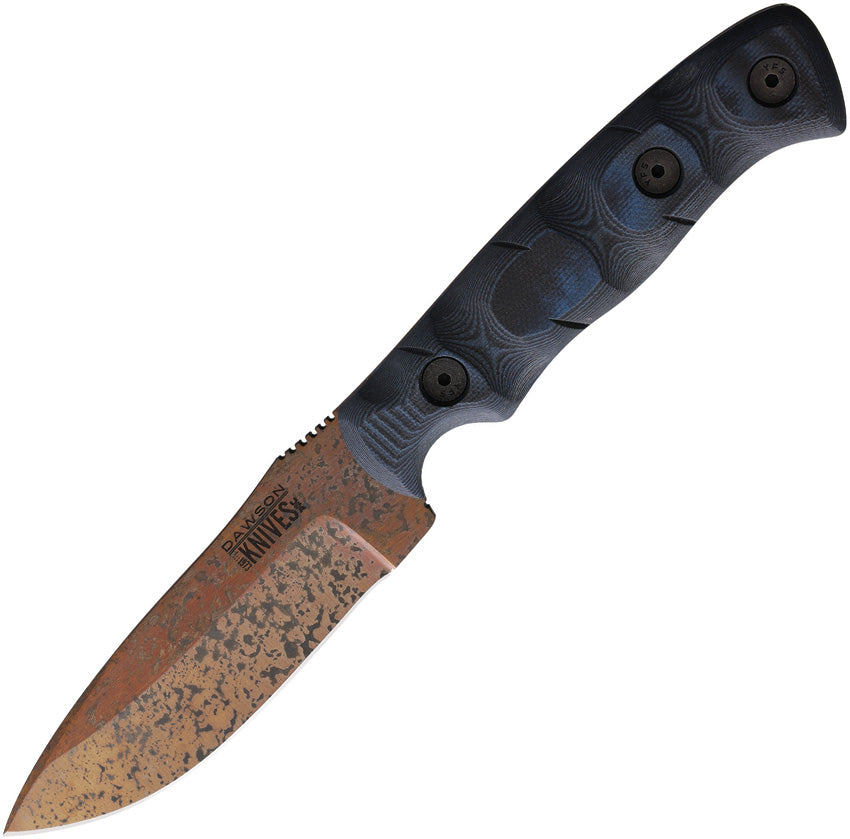 Dawson Knives Huntsman Arizona Copper Blue