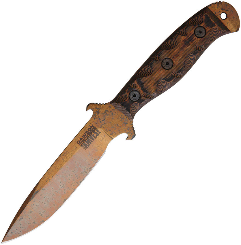 Dawson Knives Raider 5 Orange 696302764230