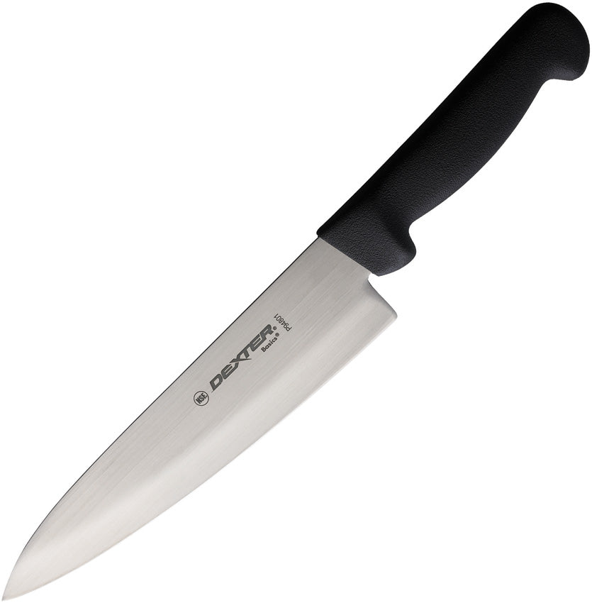 Dexter Chef's Knife with black polypropylene handle – durable kitchen knife
