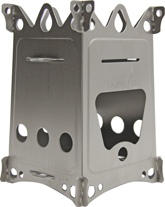 EmberLit FireAnt Camping Stove Titanium TITANIUM FIREANT STOVE