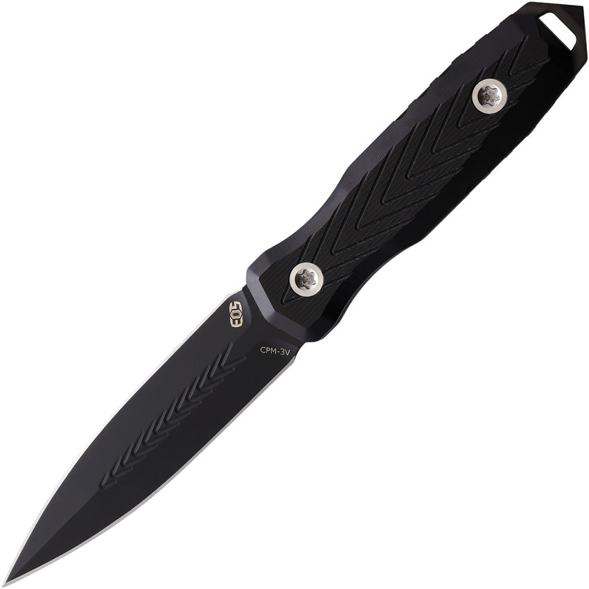 EOS Mini Thresher Fixed Blade EOS099 BLACLOUT SPIKE