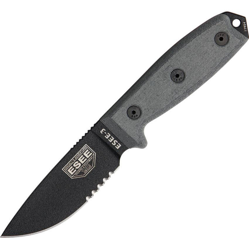 ESEE Model 3 Part Serrated