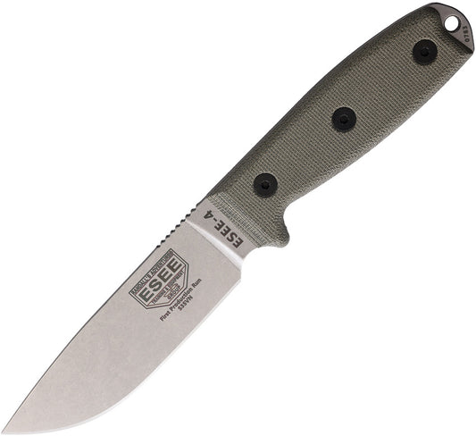 ESEE Model 4 S35VN Micarta ESEE-4PS35V