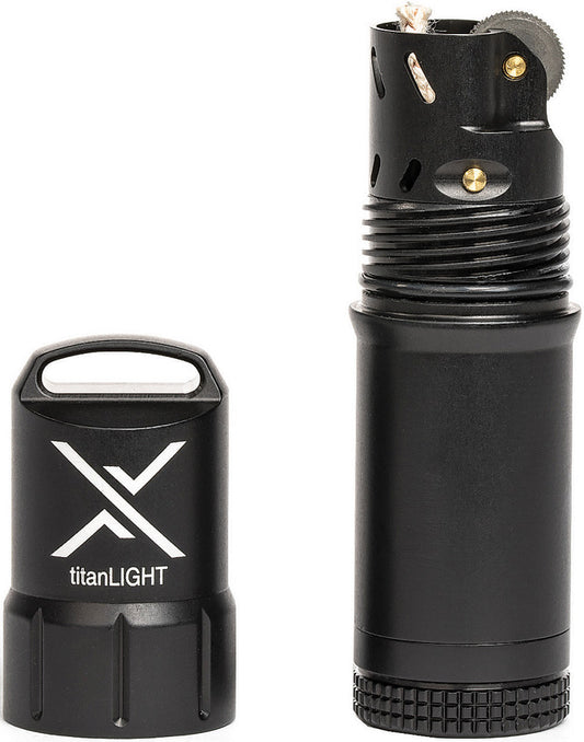 Exotac titanLIGHT Refillable Lighter 005500-BLK