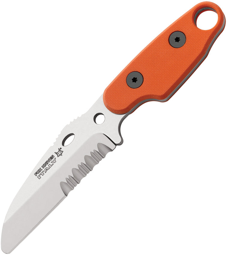 Fox Compso Neck Knife Orange 02FX066