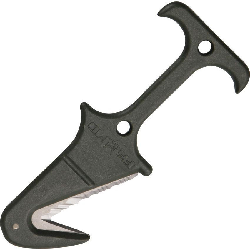 Fox T-Handle Rescue Knife Green