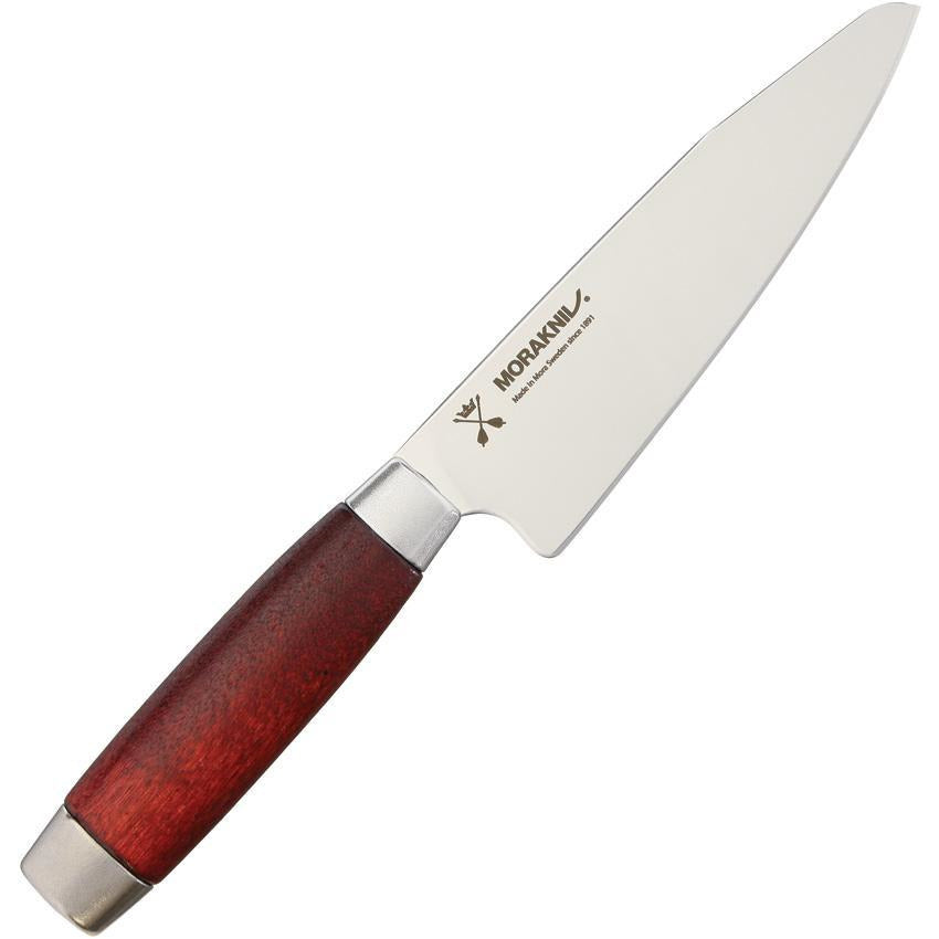 Mora Classic Utility Knife with Red Wood Handle