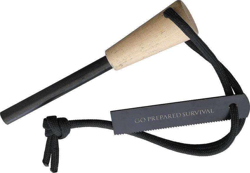 Go Prepared Survival Spartan Spark Woodsman Rod CVN72